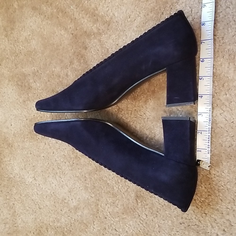 Stuart Weitzman Suede Heels - Picture 8 of 13